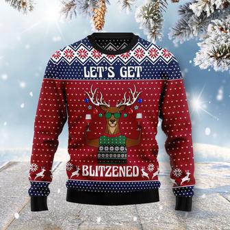 Lets Get Slouchy Ugly Christmas Sweater | Favorety CA