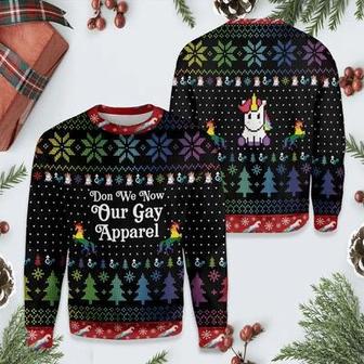 LGBT Dont We Now Our Gay Apparel Ugly Christmas Sweater | Favorety AU