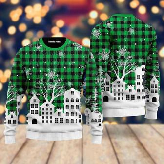 Light Up Christmas Tonight Pattern Ugly Christmas Sweater For Men & Women | Favorety