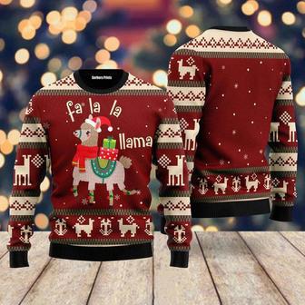 Llama Lalala Ugly Christmas Sweater For Men & Women | Favorety UK