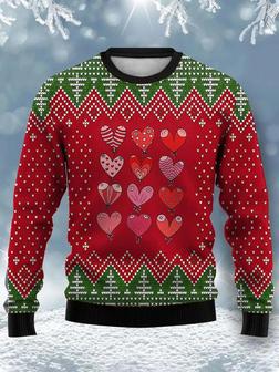 Love Chest Print Casual – Ugly Sweater Christmas | Favorety AU