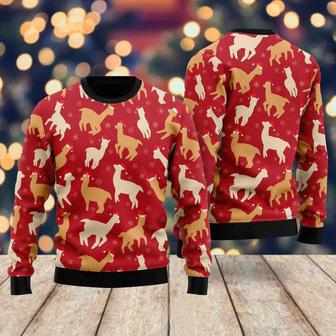 Love Llamas Ugly Christmas Sweater For Men & Women | Favorety UK