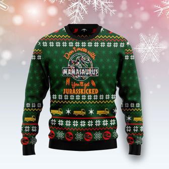 Mamasaurus Ugly Christmas Sweater | Favorety CA