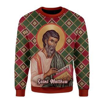 Matthew the Apostle Christmas Sweater | Favorety