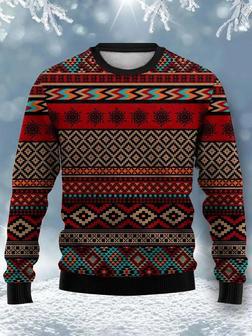 Men’s Retro Style Geometric Print Casual – Ugly Sweater Christmas | Favorety AU