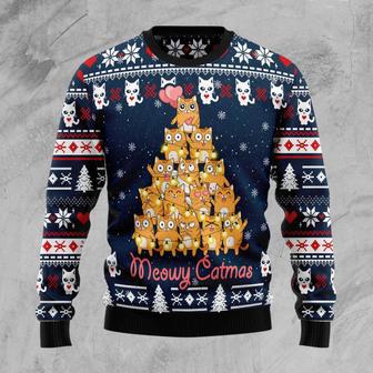 Meowy Catmas Ugly Christmas Sweater | Favorety AU