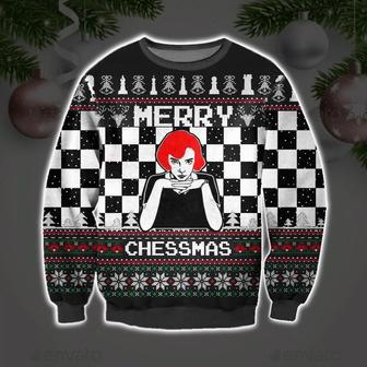 Merry Chessmas Ugly Christmas Sweater | Favorety