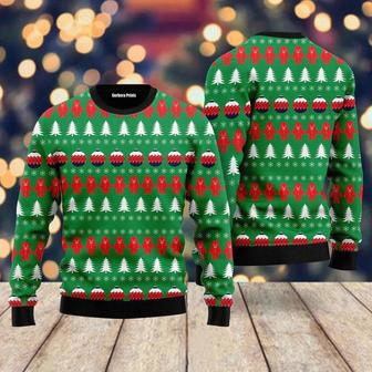 Merry Christmas A Son Of Nutcracker Pattern Ugly Christmas Sweater For Men & Women | Favorety CA