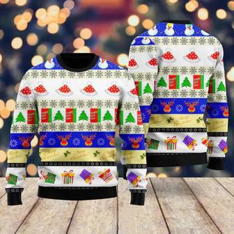 Merry Christmas And Happy New Year Ugly Christmas Sweater For Men & Women | Favorety AU