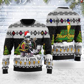 Merry Christmas Black Hoho Ranger Unisex Wool Sweater | Favorety CA