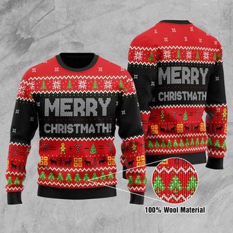 Merry Christmas Christmath Math Ugly Christmas Sweater | Favorety DE