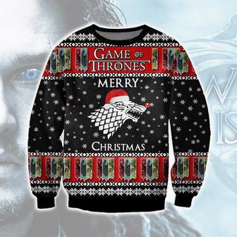 Merry Christmas Game Of Thrones Ugly Christmas Sweater | Favorety DE