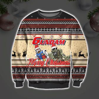 Merry Christmas Gundam Ugly Christmas Sweater | Favorety UK