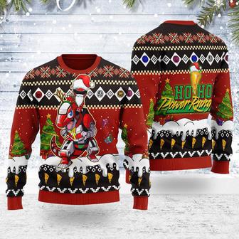 Merry Christmas Red Hoho Ranger Unisex Wool Sweater | Favorety