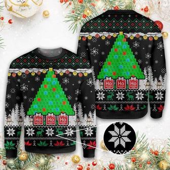 Merry Christmas Science Lovers Ugly Christmas Sweater | Favorety