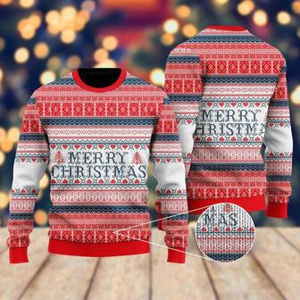 Merry Christmas Sleigh It Ugly Christmas Sweater For Men & Women | Favorety