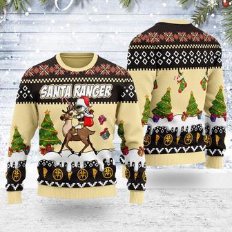 Merry Christmas Tommy Santa Ranger Unisex Wool Sweater | Favorety AU