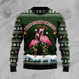 Merry Flockin Christmas Ugly Christmas Sweater | Favorety CA