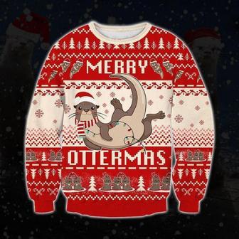 Merry Ottermas Ugly Christmas Sweater | Favorety UK