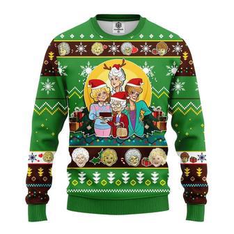 Merry Xmas The Golden Girls Gifts Custom Ugly Christmas Sweater | Favorety CA