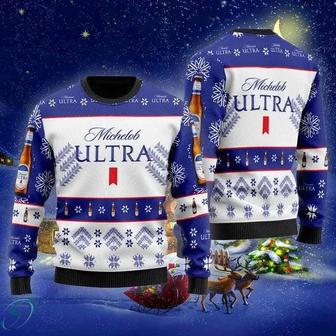 Michelob ULTRA Ugly Christmas Sweater, Jumper | Favorety CA