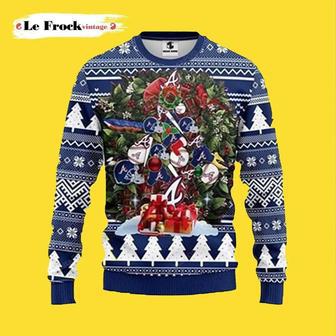 Mlb Atlanta Braves Custom Ugly Christmas Sweater, Jumpers | Favorety CA