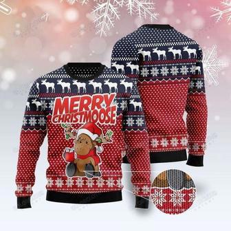 Moose Merry Ugly Christmas Sweater | Favorety