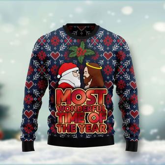 Most Wonderful Time Of The Year Ugly Christmas Sweater | Favorety UK