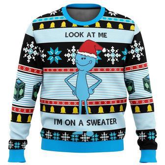 Mr. Meeseeks ,Ugly Sweater Party,ugly sweater ideas | Favorety AU