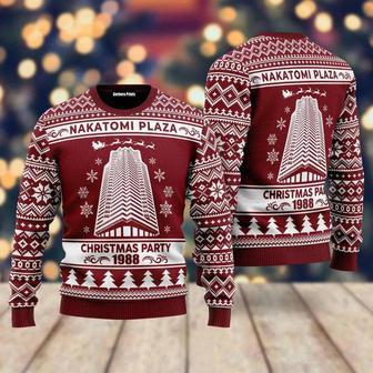 Nakatomi Plaza 1988 Ugly Christmas Sweater For Men & Women | Favorety DE