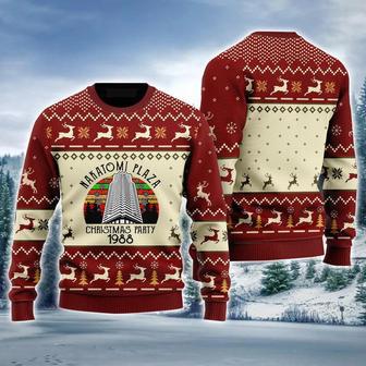 Nakatomi Plaza Ugly Christmas Sweater, Funny Christmas, Christmas Party Ugly Sweater For Men & Women | Favorety DE