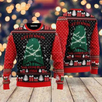 Nakatomi Towers Christmas Ugly Christmas Sweater For Men & Women | Favorety AU