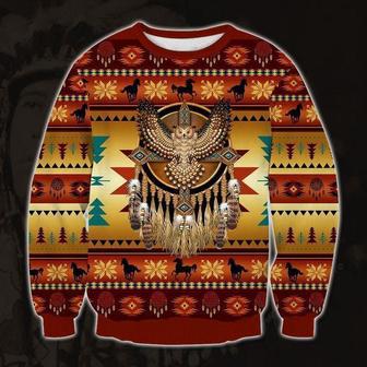 Native American Owl Ugly Christmas Sweater | Favorety UK