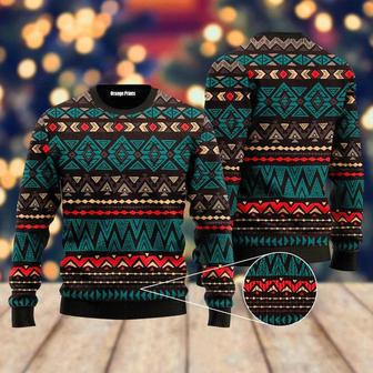 Native Aztec Navajo Ugly Christmas Sweater For Men & Women | Favorety UK