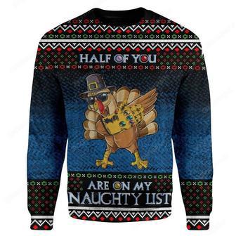 Naughty Turkey Ugly Christmas Sweater | Favorety CA