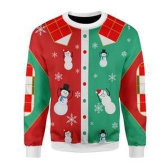 Nells Snowmen Ugly Christmas Sweater | Favorety CA