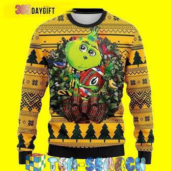 NFL Grinch Hug Green Bay Packers Custom Ugly Christmas Sweater, Jumpers | Favorety AU