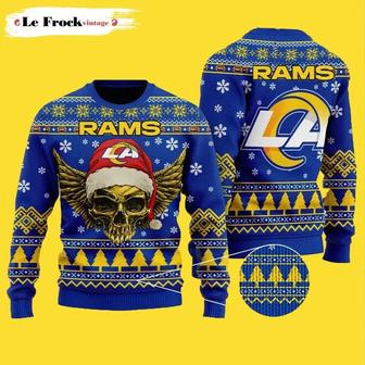 NFL Minnesota Vikings Skull Xmas Custom Ugly Christmas Sweater, Jumpers | Favorety CA