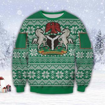 Nigeria All Over Print Ugly Christmas Sweater | Favorety UK