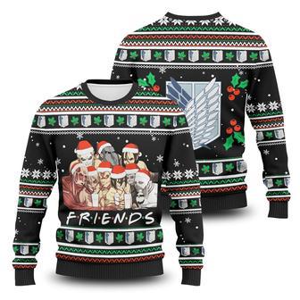 Nine Titans Friends Ugly Christmas Sweater | Favorety CA