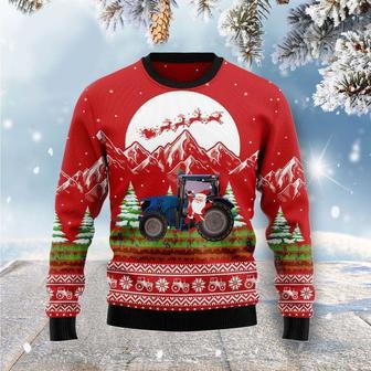 Noel Tractor Ugly Christmas Sweater | Favorety