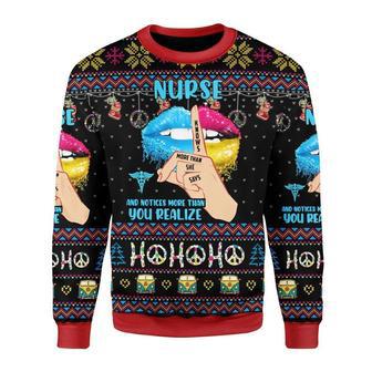 Nurse Life Hippie Ugly Christmas Sweater | Favorety DE