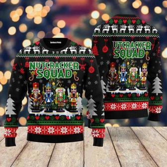 Nutcracker Squad Ugly Christmas Sweater For Men & Women | Favorety