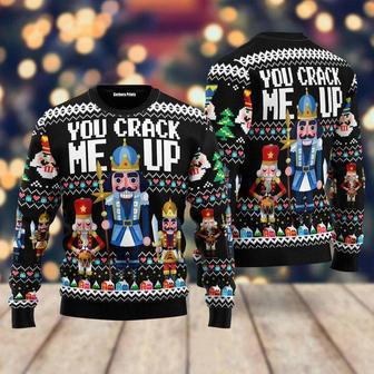 Nutcracker You Crack Me Up Ugly Christmas Sweater For Men & Women | Favorety DE