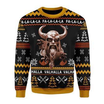 Odin Valhalla Ugly Christmas Sweater | Favorety CA