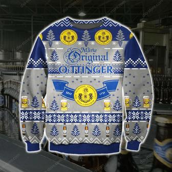 Oettinger Knitting Pattern Print Ugly Christmas Sweater | Favorety