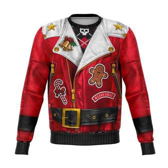 Oh What Fun It Is To Ride Biker Ugly Christmas Sweater | Favorety DE