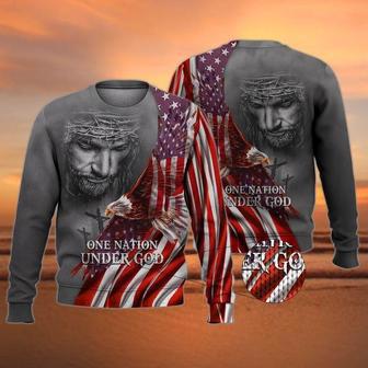 One Nation Under God Ugly Christmas Sweater | Favorety DE