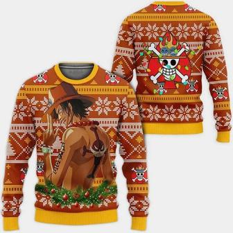 One Piece Anime Chibi Nami Custom Ugly Christmas Sweater, Jumpers | Favorety UK