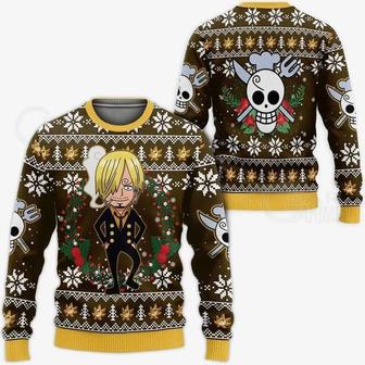 One Piece Anime Red Hair Shanks Custom Ugly Christmas Sweater, Jumpers | Favorety UK